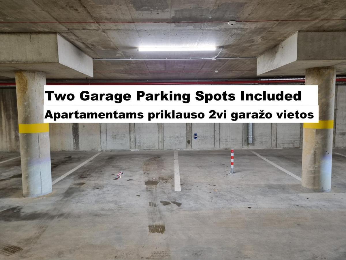 2 Bedroom Apt, 2 Garage Spots & Balconies, Self Check-In, By Cohost Druskininkai Exterior photo