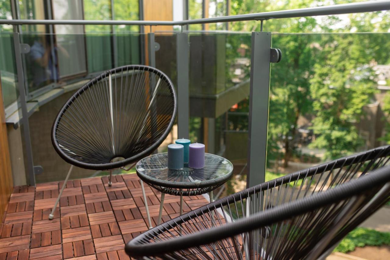 2 Bedroom Apt, 2 Garage Spots & Balconies, Self Check-In, By Cohost Druskininkai Exterior photo