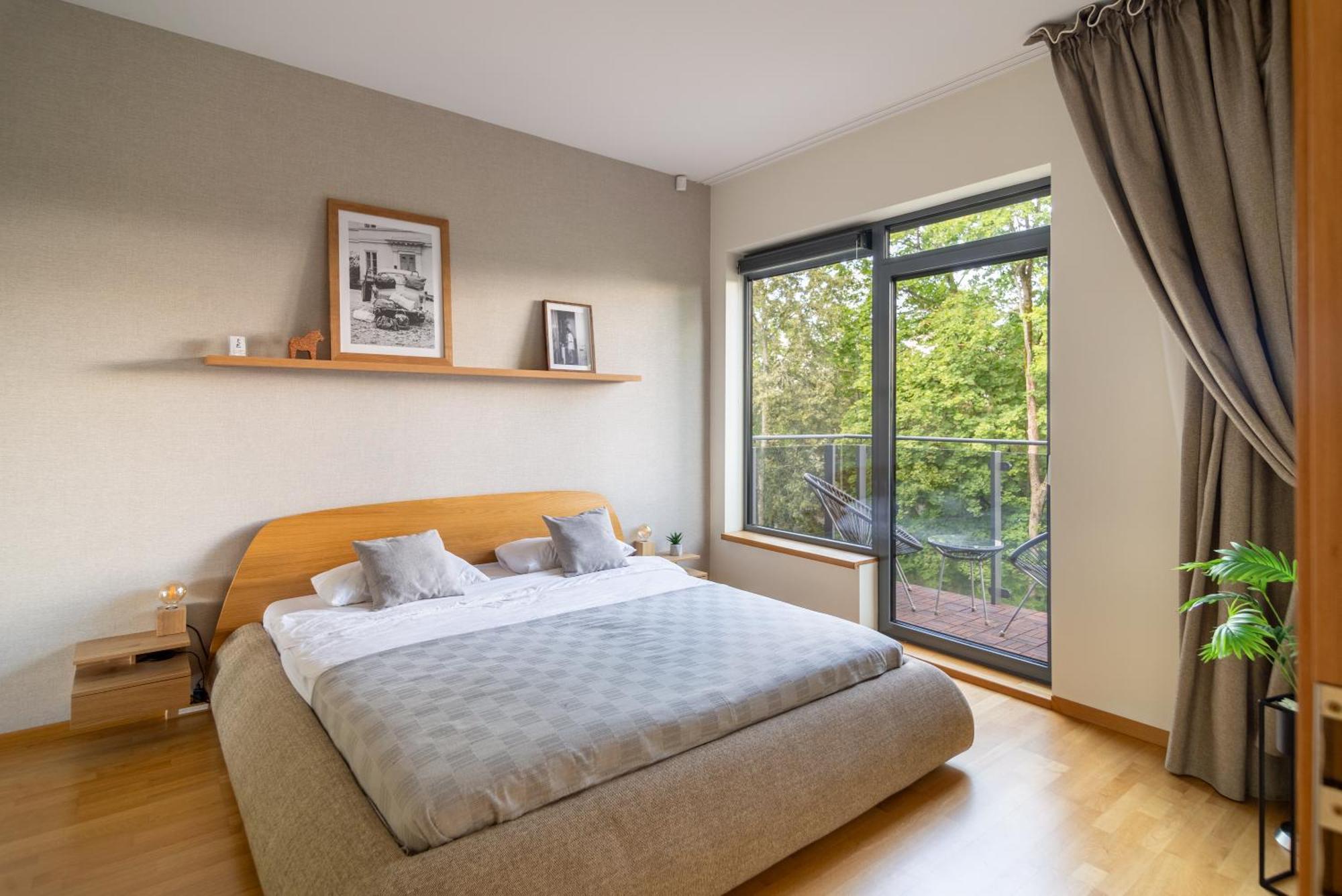 2 Bedroom Apt, 2 Garage Spots & Balconies, Self Check-In, By Cohost Druskininkai Exterior photo